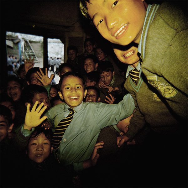 01-INDIA. Gangtok (Sikkim Orientale), interno di una scuola